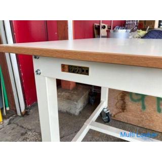 Used good product Sakae lightweight work table work desk KK type width 1800 x depth 900 x height 740