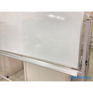 Used beauty products Japan statistical machine double-sided whiteboard plain self-supporting enamel 