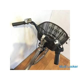Electric Bicycle Mamachari YAMAHA PAS Natura Ash Gold 24 inch 8Ah Front and Rear Tires New! [With ne