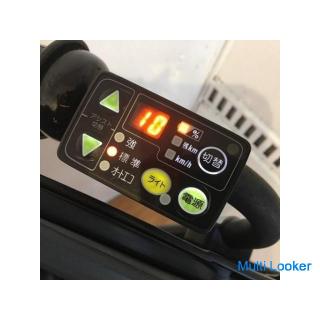 Electric bicycle Carrying children YAMAHA Pasquis Ethnic Red Front 22 x Rear 26 inches 8Ah Used chil