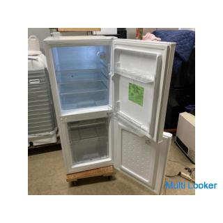 2019 Iris Ohyama non-Freon 2-door refrigerator 142L