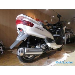 YAMAHA MAJESTY BA-SG03J 250cc 29.748 km. White production!