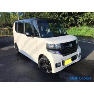 We handle original auto loans! No matter what the past ♪ Black OK ♪ Honda N-BOX custom two-tone colo