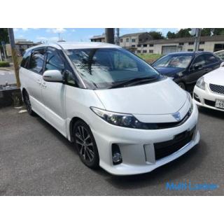 We handle original auto loans! No matter what the past ♪ Black ♪ Toyota Estima Aeras ♪ Inquiries are
