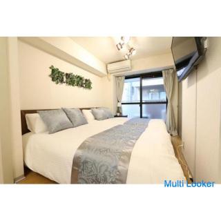 [Nihonbashi 28㎡] No initial cost! Utility fee, water fee, internet included ¥ 85,000! With auto lock