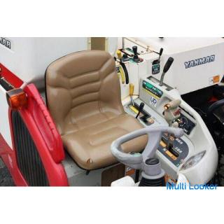 Yanmar Combine Athlete Justy 2-row Cutting AJ218 18.5HP Right Crawler New Wing Handle Cutting Slide 
