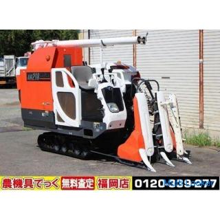 Kubota combine AR218 2-row cutting 18 horsepower Glen tank [Agricultural equipment deck]
