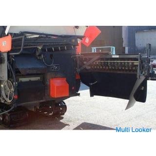 Kubota combine AR218 2-row cutting 18 horsepower Glen tank [Agricultural equipment deck]