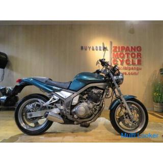 YAMAHA SRX400 3VN 400cc 51.545 km. Green Brembo Brake 1992 model!