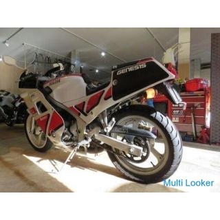 YAMAHA FZR250 2KR 250cc 19.314 km. White! Racer replica self-responsibility