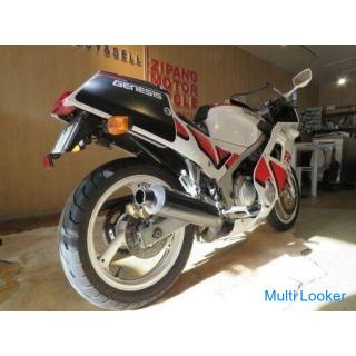 YAMAHA FZR250 2KR 250cc 19.314 km. White! Racer replica self-responsibility