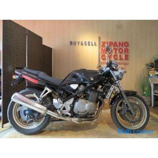 Super rare! One owner! Treasure! SUZUKI BANDIT 400 GK75A 400cc 6.283 km. Black!