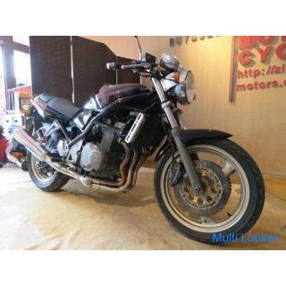 Super rare! One owner! Treasure! SUZUKI BANDIT 400 GK75A 400cc 6.283 km. Black!