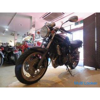 Super rare! One owner! Treasure! SUZUKI BANDIT 400 GK75A 400cc 6.283 km. Black!