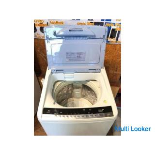 [Operation guaranteed for 60 days] HITACHI BEATWASH 2016 BW-8WV 8.0kg Washing machine