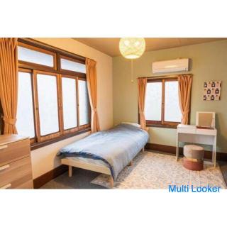 [For only Women] Popular old folk house share house | JR Loop Line 