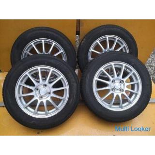 [Various payments are possible! ] 185 / 65R15 summer tire wheel set Yokohama 15 inch 4 holes