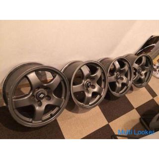 R32 genuine wheel Skyline GT-R 16 x 8J / 114.3 +30 4