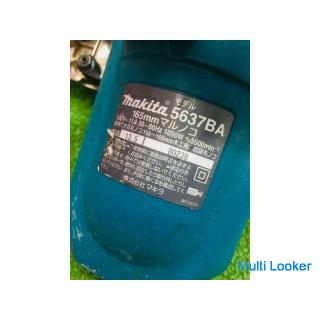 Makita 5637BA Circular Saw [Rerise Noda Atago Store] [Store Transaction Limited] [Used]