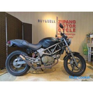 HONDA VTR250 MC33 24.399 km Black 250cc! Perfect for stunts! Metal speed muffler
