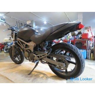 HONDA VTR250 MC33 24.399 km Black 250cc! Perfect for stunts! Metal speed muffler