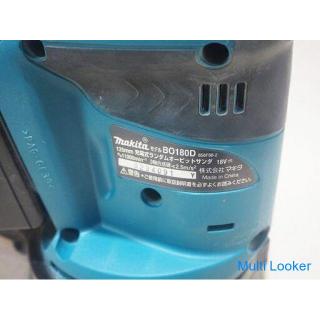 [Tomakomai Banana] Makita BO180DRF Rechargeable Random Orbit Sander Compact, low center of gravity b