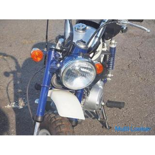 [Tomakomai Banana] HONDA Monkey AB27 Z50J 50cc Night Blue Indoor storage beauty product Mileage 136.