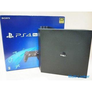 [Tomakomai Banana] SONY CUH-7200BB01 PlayStation 4 Pro 1TB Jet Black Operation OK ♪