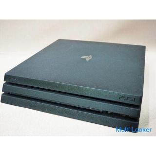[Tomakomai Banana] SONY CUH-7200BB01 PlayStation 4 Pro 1TB Jet Black Operation OK ♪