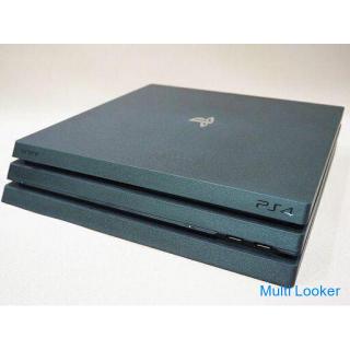[Tomakomai Banana] SONY CUH-7000BB01 PlayStation 4 Pro 1TB Jet Black Operation OK ♪
