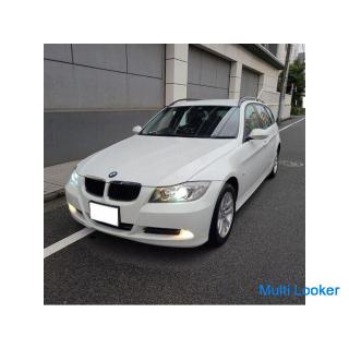 BMW 320 Touring High Line External HDD Navigation Black Leather Seat 16AW Xenon Non-Smoking Car