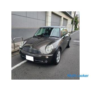 BMW Mini Cooper (special specification car) black leather sports seat & steering wheel dedicated
