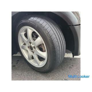 BMW Mini Cooper (special specification car) black leather sports seat & steering wheel dedicated