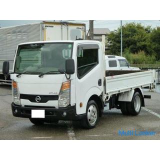 2013 Nissan Atlas 2 ton flat 4 Diesel automatic transmission ETC left electric mirror EHS