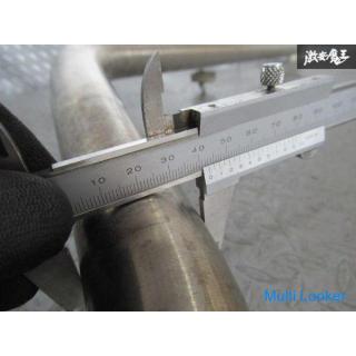 External manufacturer unknown JA12W JA22W Jimny stainless muffler rear piece cannonball