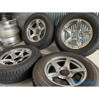 Winter deep groove ★ Jimny Sierra 205 / 70R15 Winter Maxx WM01 15 x 5.5J JB43 JB74 Dunlop Reliable a