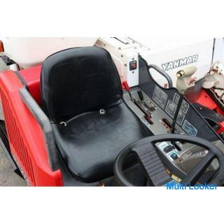 Yanmar combine two-row quartet GC215 15 horsepower round handle hydraulic continuously variable tran