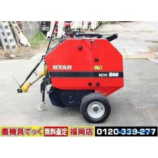 Star Agricultural Machinery Roll Baler MINI 800 MRB0840 With Universal Joint With Top Link [Agricult