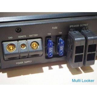 [Tomakomai Banana] ALPINE 2ch power amplifier for in-vehicle use PDX-2.150 Used Pre-removal operatio