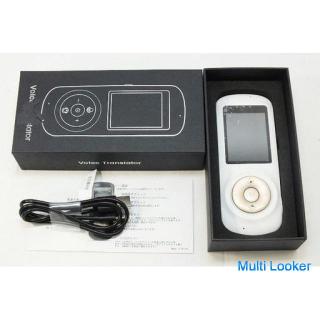 [Tomakomai Banana] Good Condition TOPRUI Travel Portable Translator Compatible with 70 countries in 
