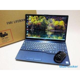 [Tomakomaki Banana] FUJITSU Laptop FMVA79D3LK Intel Core i7-9750H 2.60GHz Memory 8GB SSD512GB Win10 