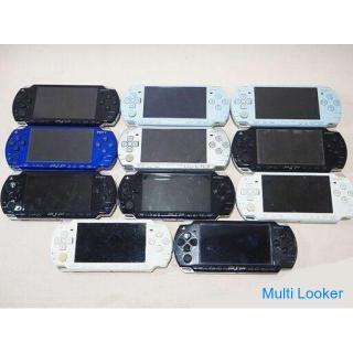 [Tomakomai Banana] Junk !!! SONY PSP 2000 PlayStation Portable 11 units set Current delivery For par
