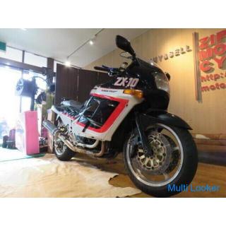 1988 KAWASAKI ZX-10 ZXT00B Black 1000cc 37.231 km.