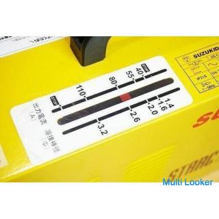 SUZUKID 100V / 200V AC Arc Welder Stark 120 Low Voltage Welder SSC-121 50Hz East Japan Specification