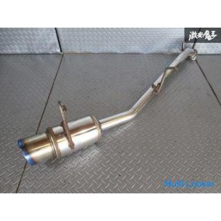 ROZA MH21S Wagon R previous term K6A turbo stainless steel rear piece muffler