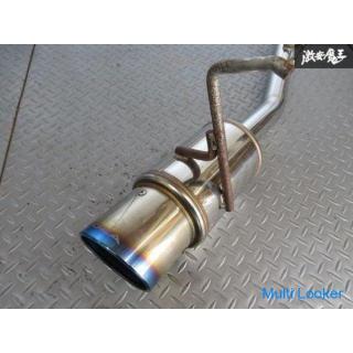 ROZA MH21S Wagon R previous term K6A turbo stainless steel rear piece muffler