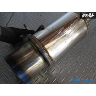 ROZA MH21S Wagon R previous term K6A turbo stainless steel rear piece muffler