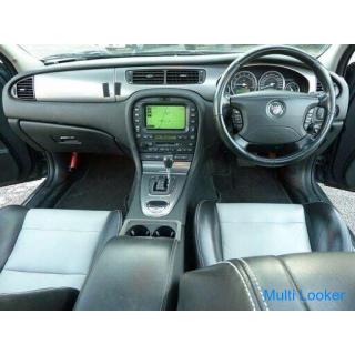 2004 Jaguar S Type R Supercharger Sunroof Leather Seat Genuine 18AW Genuine Navigation