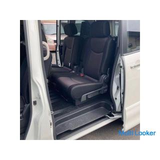 ★ Bluetooth Navi TV ★ Both P Sla ★ Crucon ★ ETC ★ Rear Air Conditioner ★ 2012 Nissan Serena Highway 