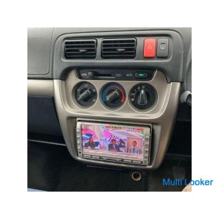 ★ Navi TV ★ 2008 Honda Vamos M 4WD (HM2) 129.000 km - Black
